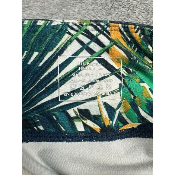 Sweaty Betty The Contour Leggings Green Hibiscus Floral Print Size XS - Picture 5 of 7